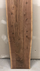 F25-8415 Live edge walnut wood 84" x 15"