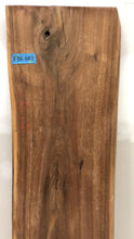 F34-6117 Live edge walnut wood 61"x17"