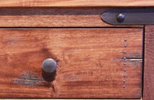 Modern industrial console six-drawer
