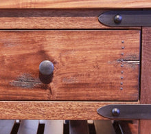 Modern industrial console three-drawer