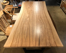 Bookmatched Ash wood dining table top