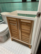 Custom vanity and bathroom cabinet