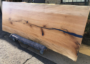 Live Edge Sycamore Wood Slab DIning Table Top / Conference Room Table Top