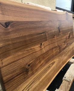 live edge walnut cocktail table