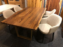 Modern contemporary dining table and chairs set