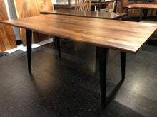 Live edge sheesham dining table