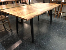 Live edge sheesham dining table