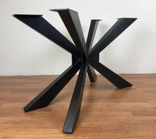 Spider metal dining table base 46x20x28 inches