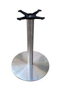 Round Table Base in Stainless Steel