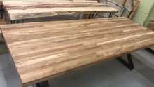 Reclaimed teak wood dining table 99" x 39"