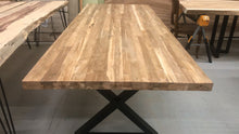 Reclaimed teak wood dining table 99" x 39"