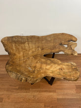 TS19-4830 Live edge free form teak root wood slab