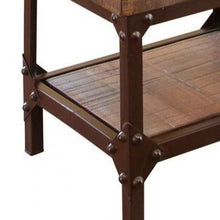 Urban industrial side table 20 x 20