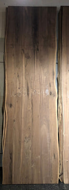 Rustic Live Edge Wood Table Top – Unfinished or Custom Finished w83-14444 144